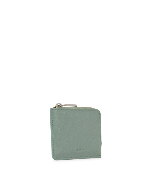 SEVASM Small Vegan Wallet - Vintage | Color: Green - variant::jade