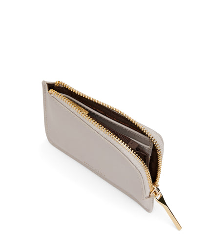 SEVASM Small Vegan Wallet - Vintage | Color: Grey - variant::pearl