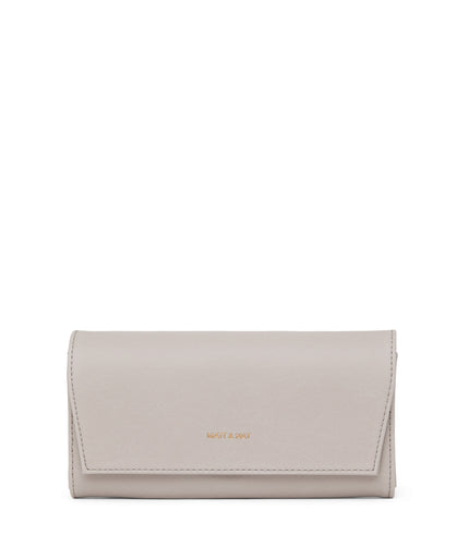 VERA Vegan Wallet - Vintage | Color: Grey - variant::pearl