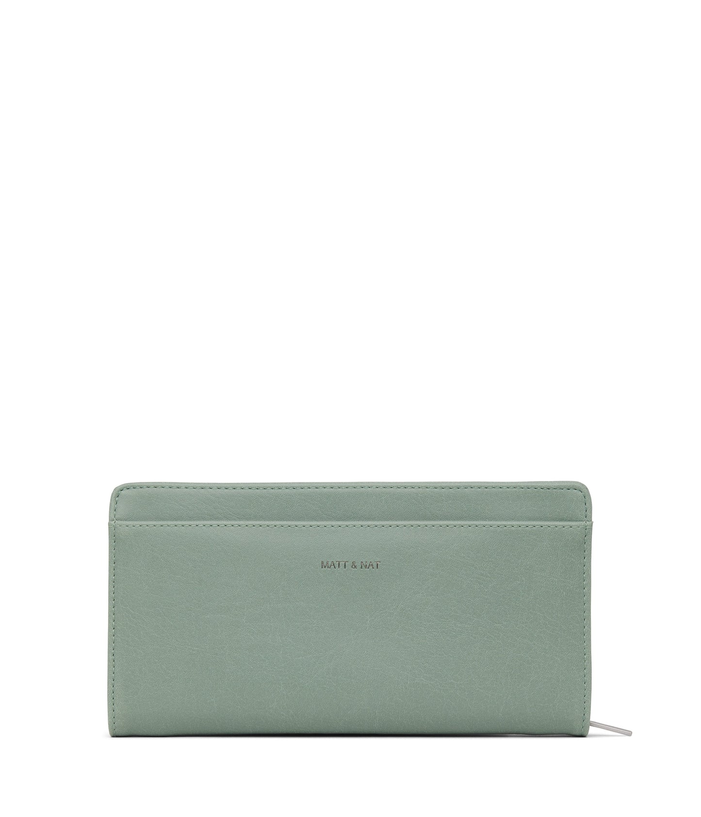 WEBBER Vegan Wallet - Vintage | Color: Green - variant::jade