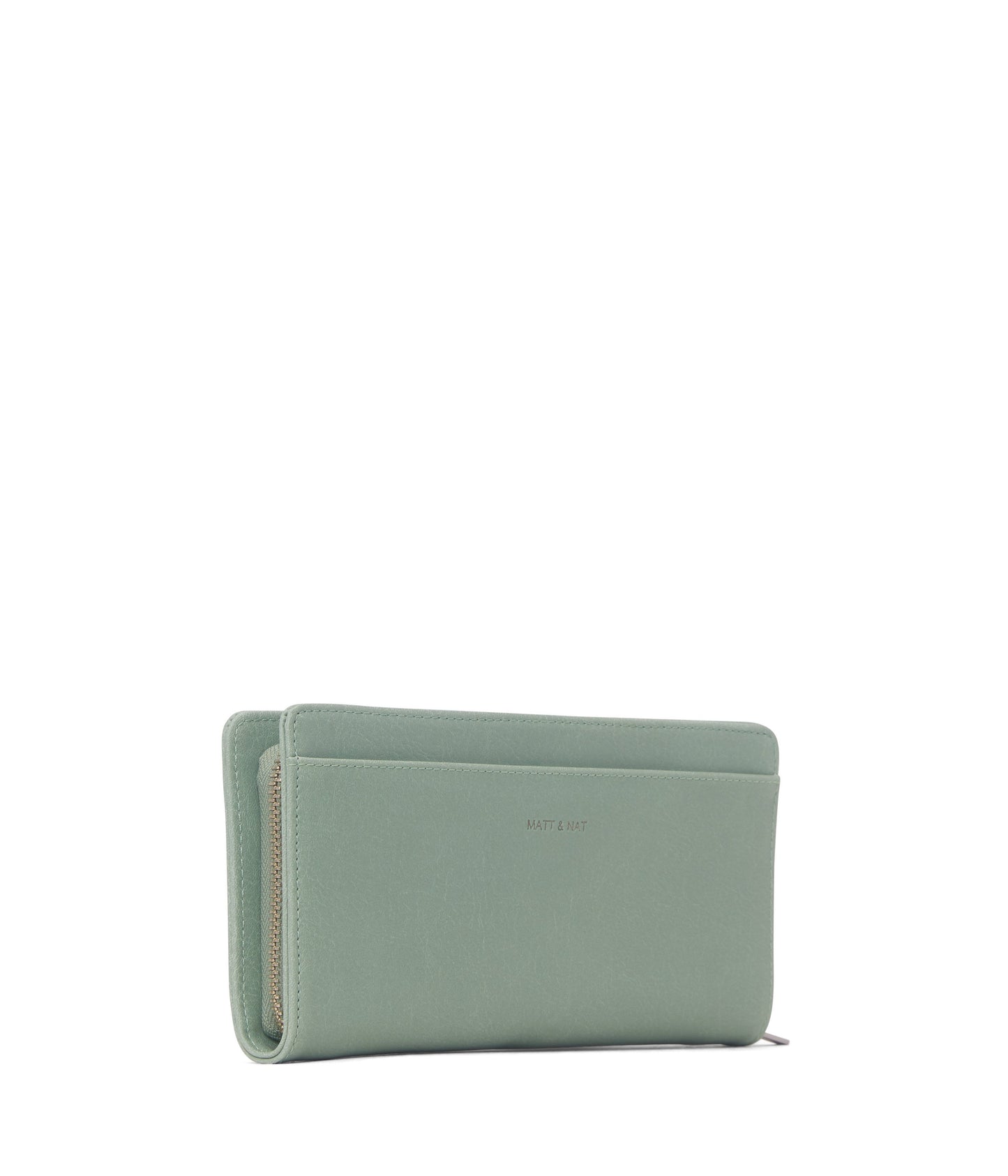 WEBBER Vegan Wallet - Vintage | Color: Green - variant::jade