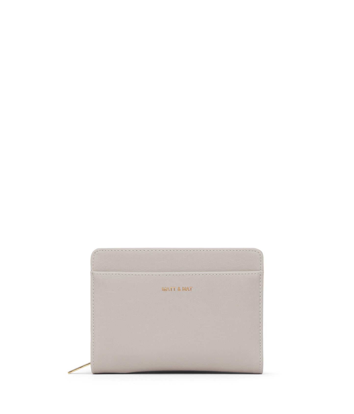 WEBBERSM Small Vegan Wallet - Vintage | Color: Grey - variant::pearl