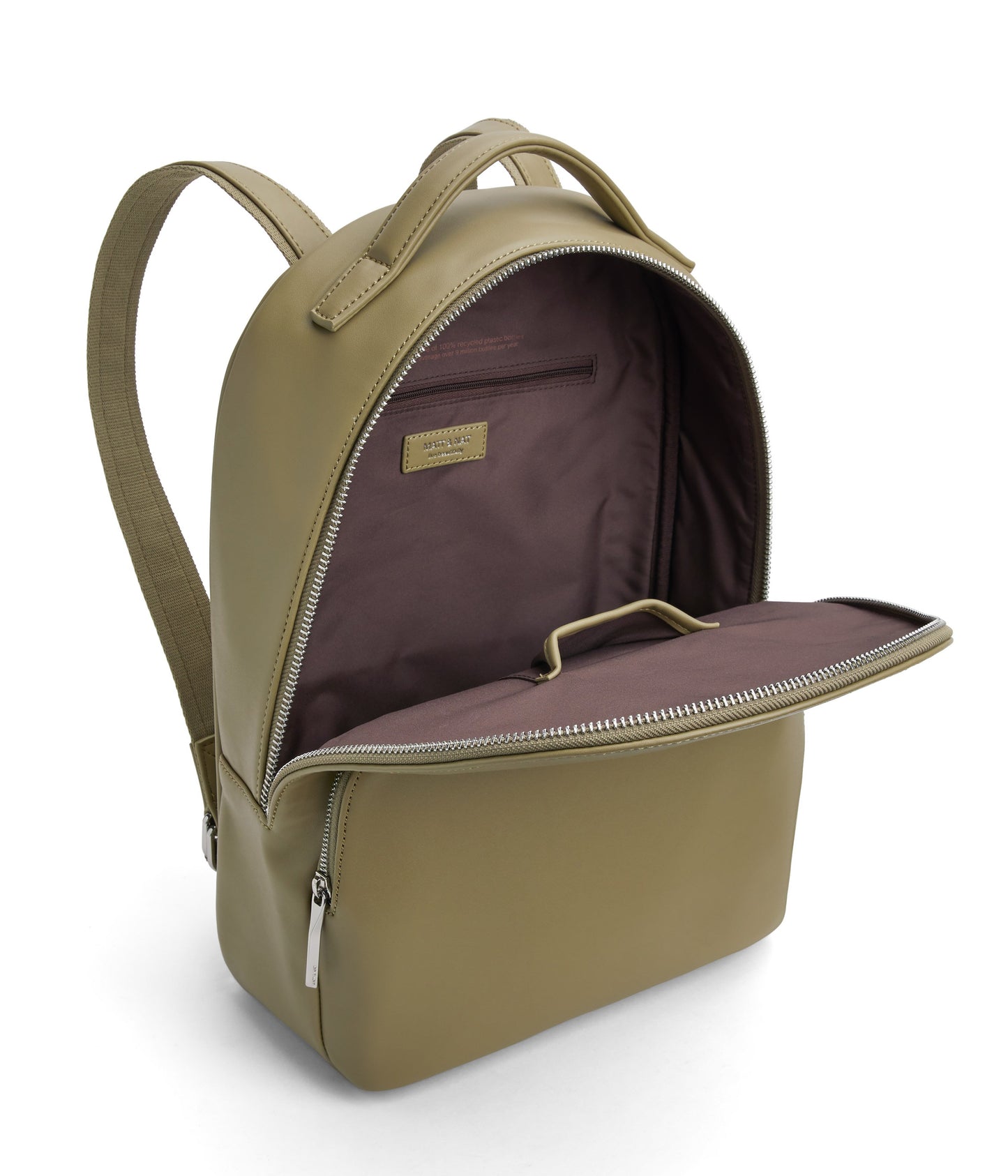 CARO Vegan Backpack - Loom | Color: Green - variant::ivy