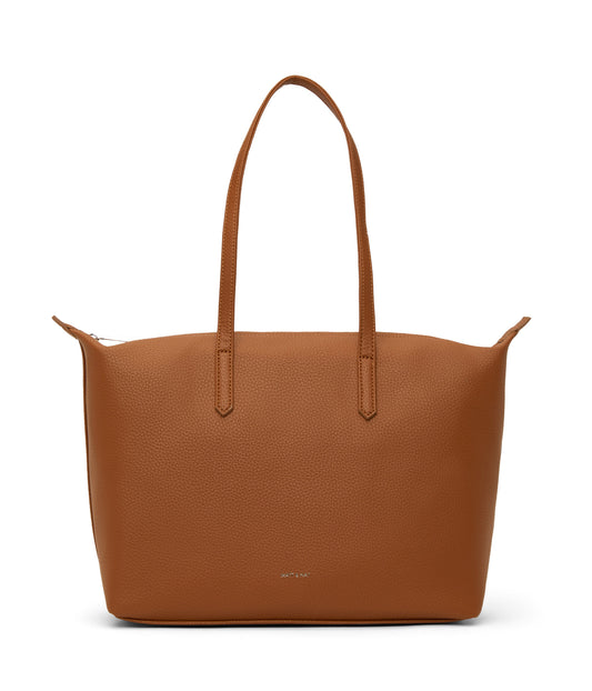 ABBI Vegan Tote Bag - Purity | Color: Brown - variant::carotene