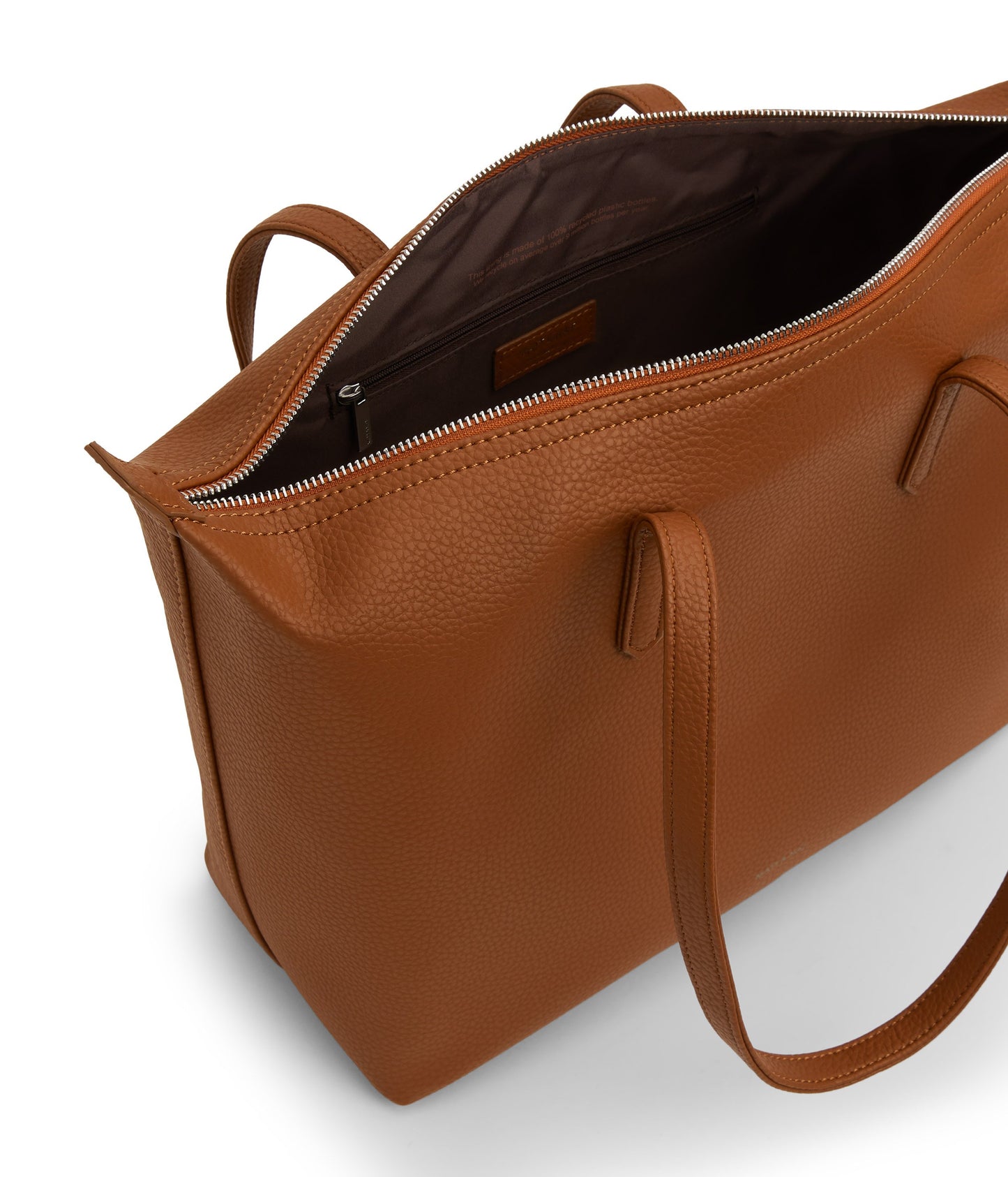 ABBI Vegan Tote Bag - Purity | Color: Tan - variant::carotene