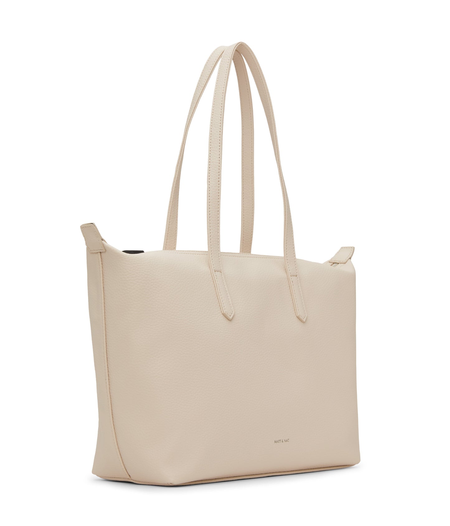 ABBI Vegan Tote Bag - Purity | Color: Beige - variant::opal