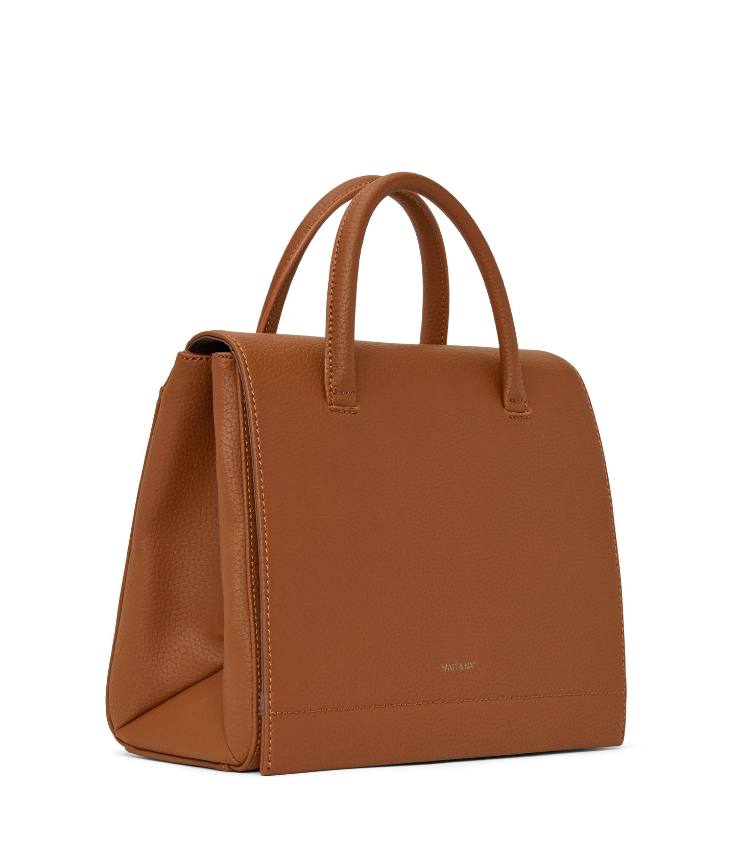 ADEL Vegan Satchel - Purity | Color: Tan - variant::carotene