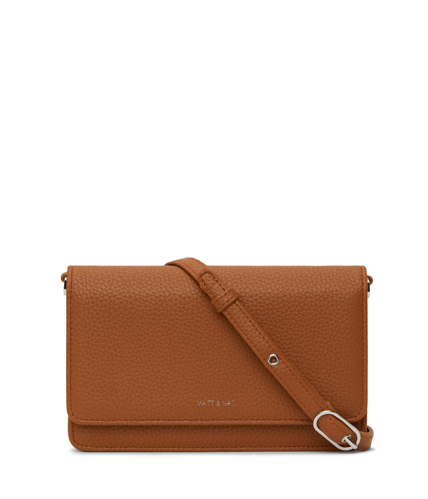 BEE Vegan Crossbody Bag - Purity | Color: Tan - variant::carotene