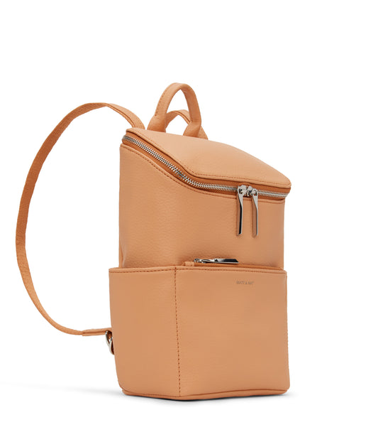 BRAVESM Small Vegan Backpack - Purity | Color: Orange - variant::melon