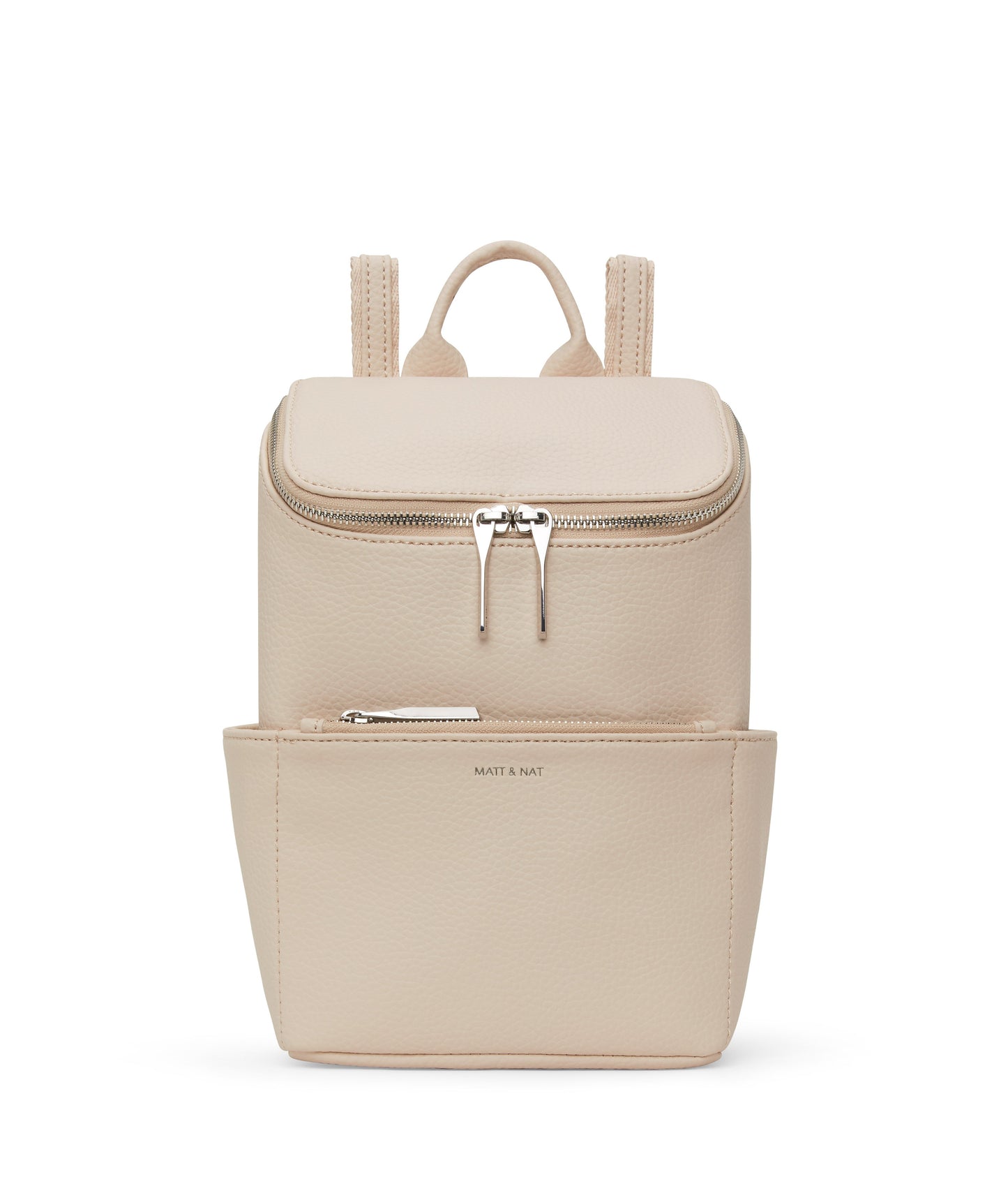 BRAVESM Small Vegan Backpack - Purity | Color: Beige - variant::opal