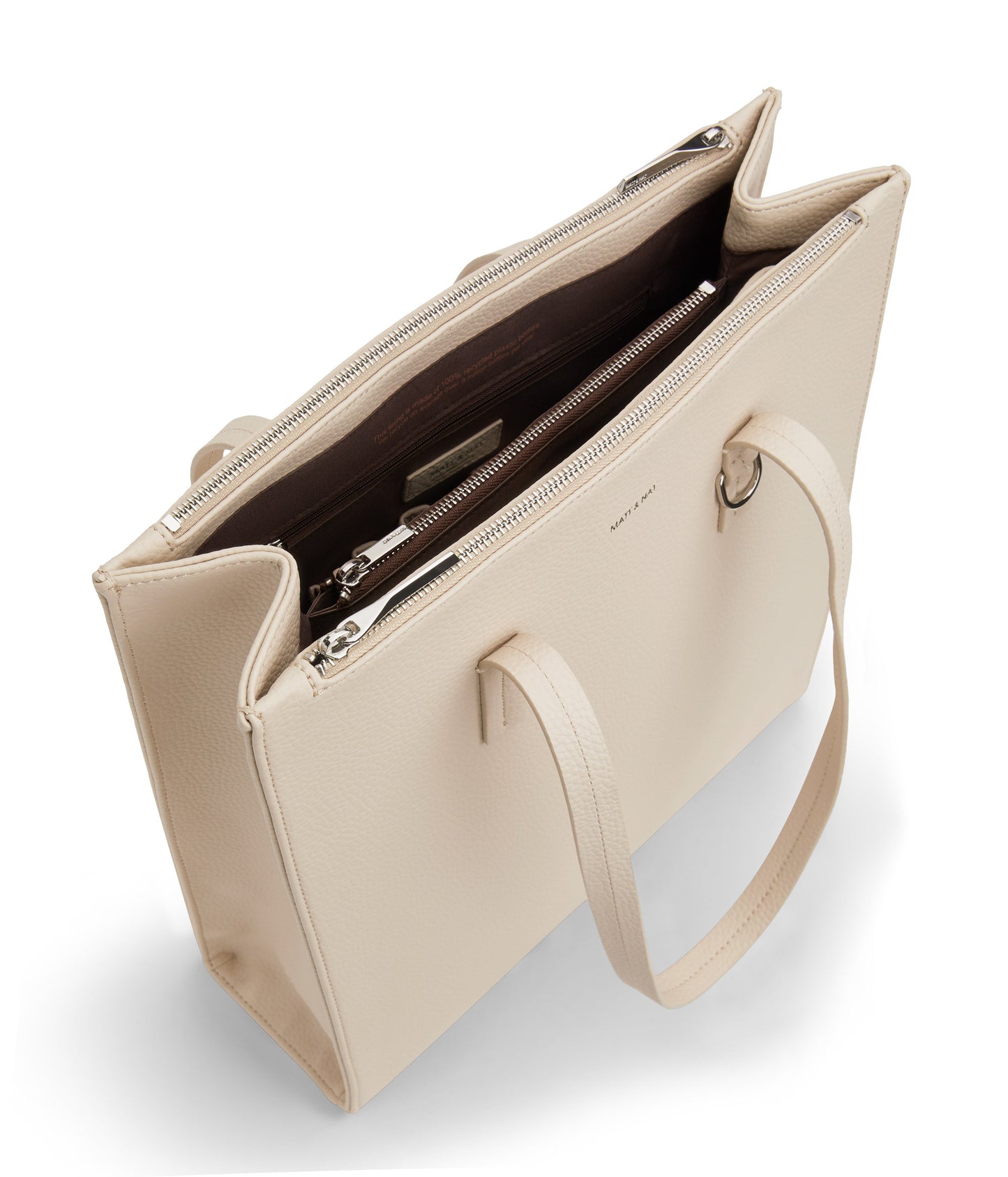 CANCI Vegan Tote Bag - Purity | Color: Beige - variant::opal