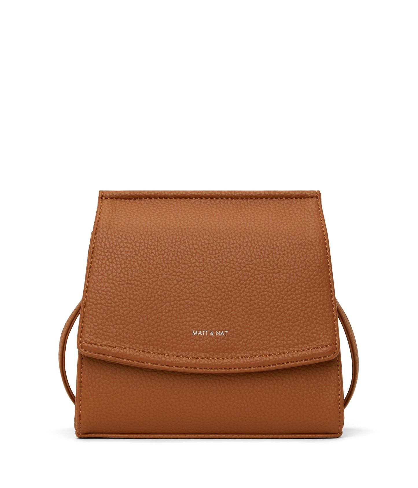 ERIKA Vegan Crossbody Bag - Purity | Color: Tan - variant::carotene