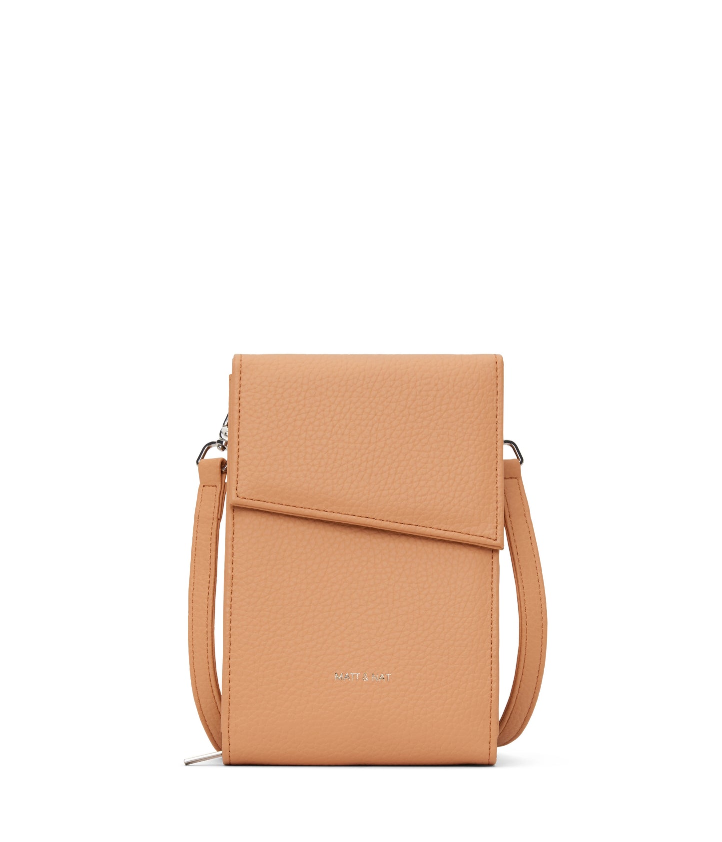 MET Vegan Crossbody Wallet - Purity | Color: Orange - variant::melon