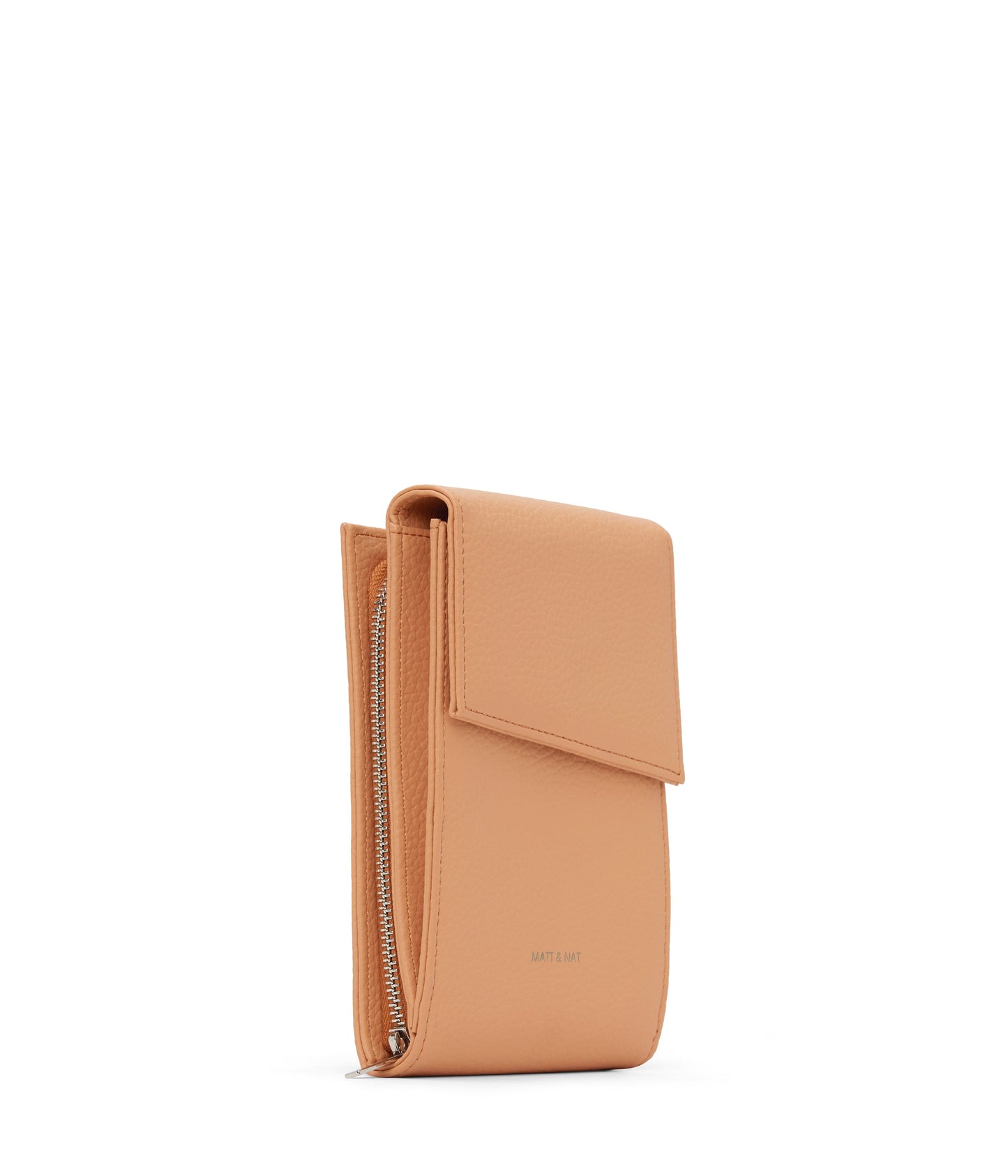 MET Vegan Crossbody Wallet - Purity | Color: Orange - variant::melon