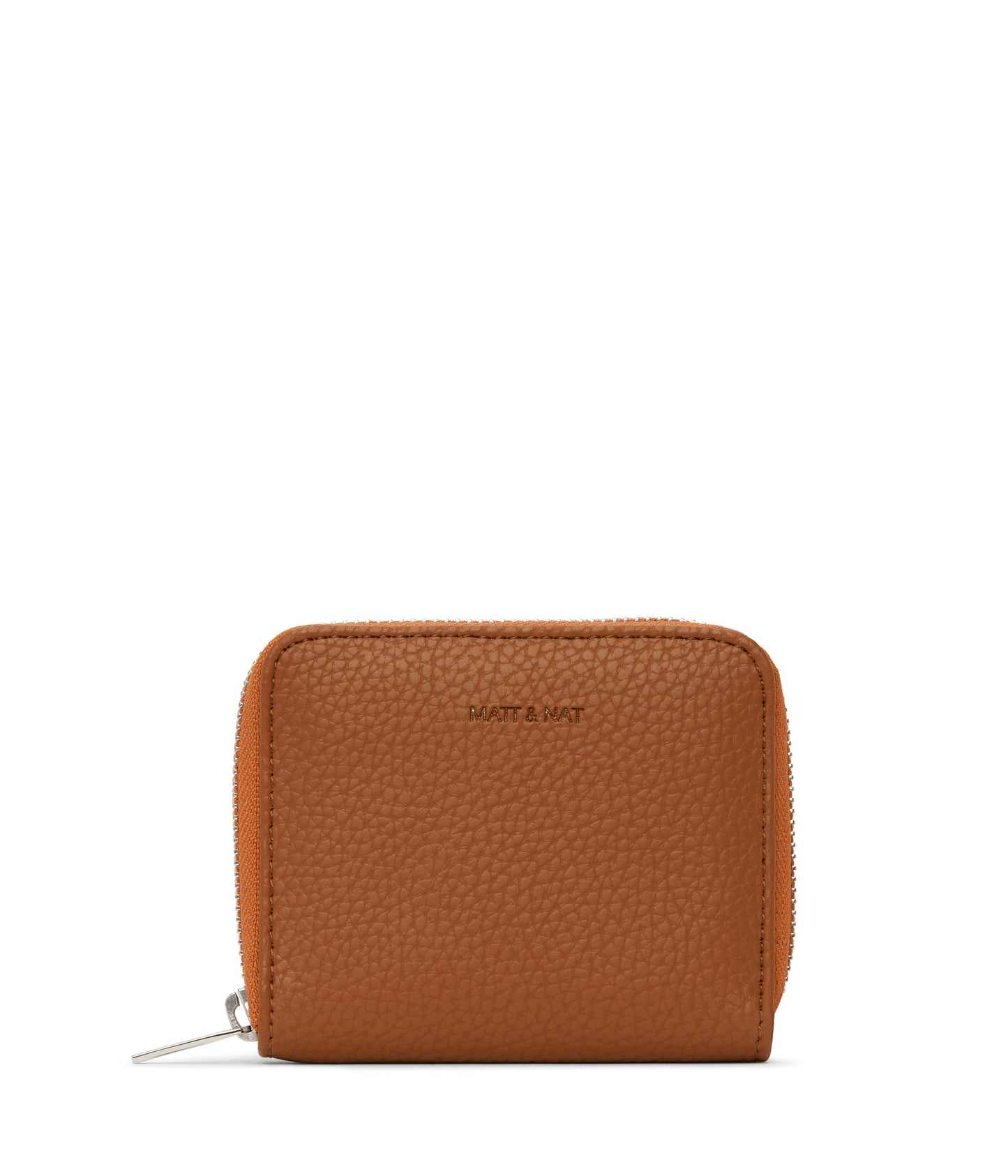 RUE Small Vegan Zip Wallet - Purity | Color: Tan - variant::carotene