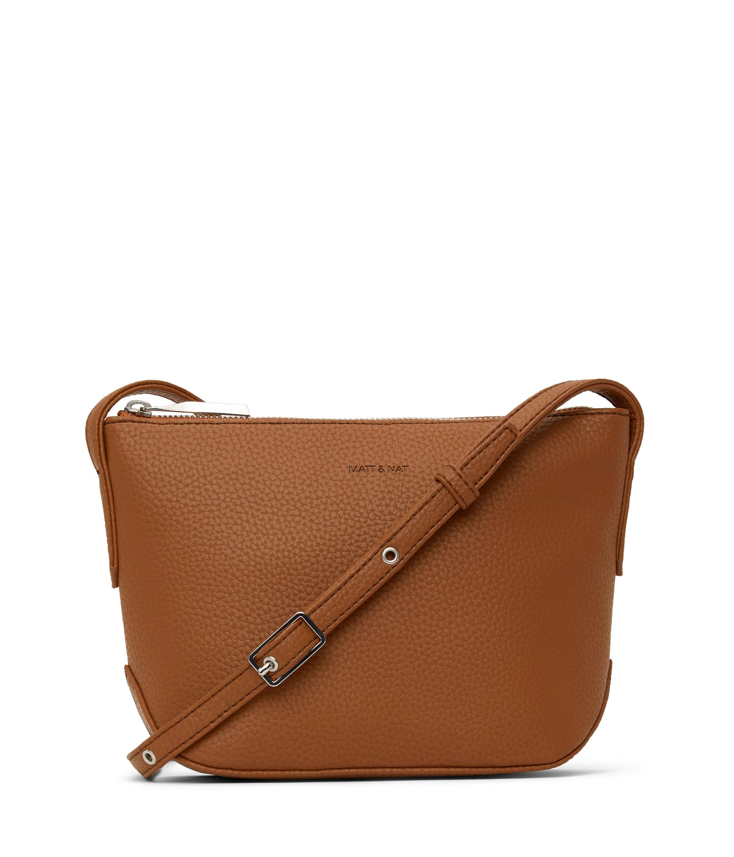 SAM Vegan Crossbody Bag - Purity | Color: Tan - variant::carotene