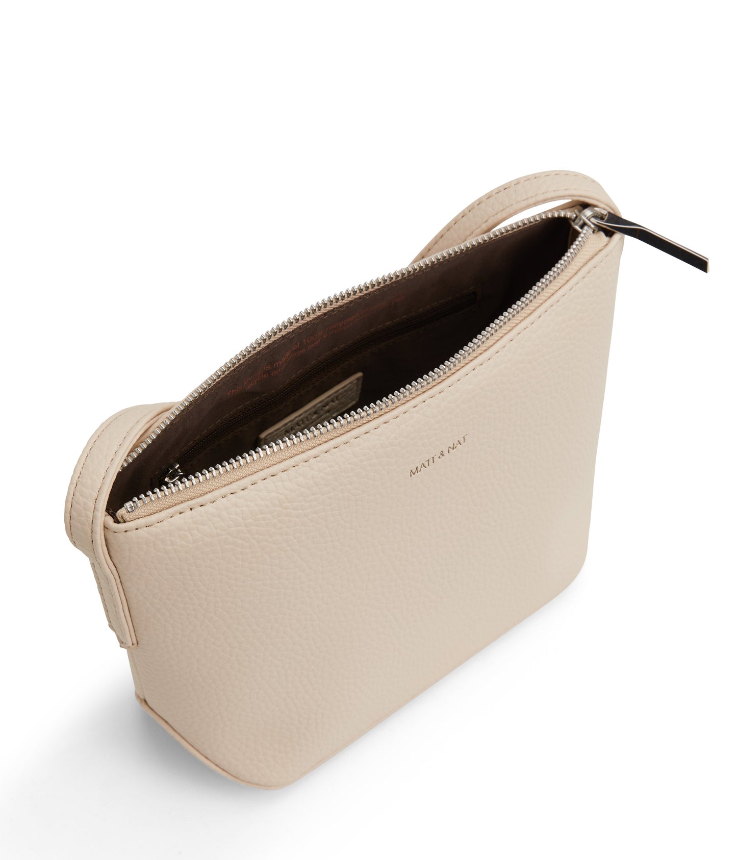 SAM Vegan Crossbody Bag - Purity | Color: Beige - variant::opal