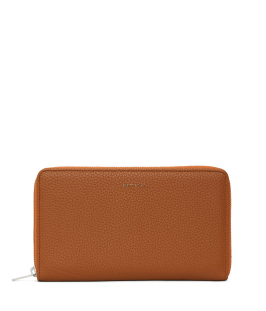 TRIP Vegan Travel Wallet - Purity | Color: Tan - variant::carotene