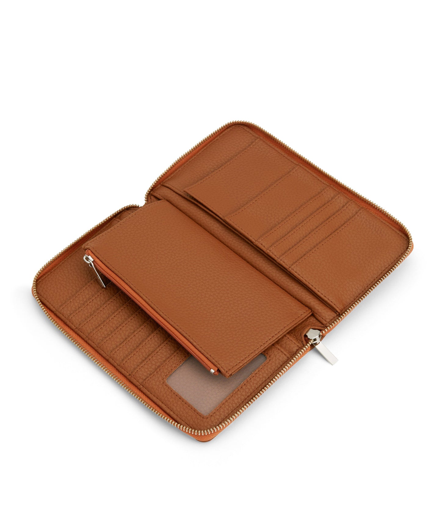 TRIP Vegan Travel Wallet - Purity | Color: Tan - variant::carotene