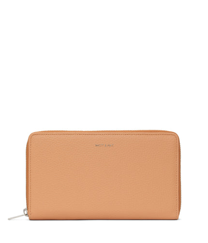 TRIP Vegan Travel Wallet - Purity | Color: Orange - variant::melon