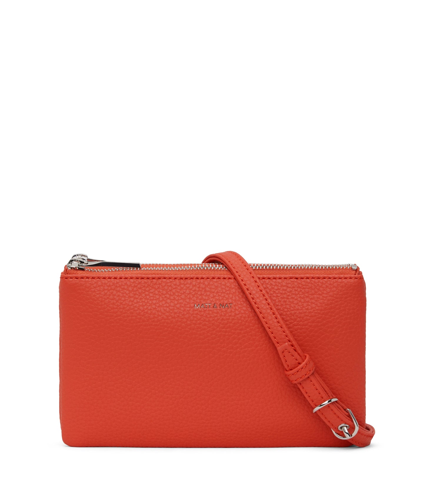 TRIPLET Vegan Crossbody Bag - Purity | Color: Red - variant::fleur