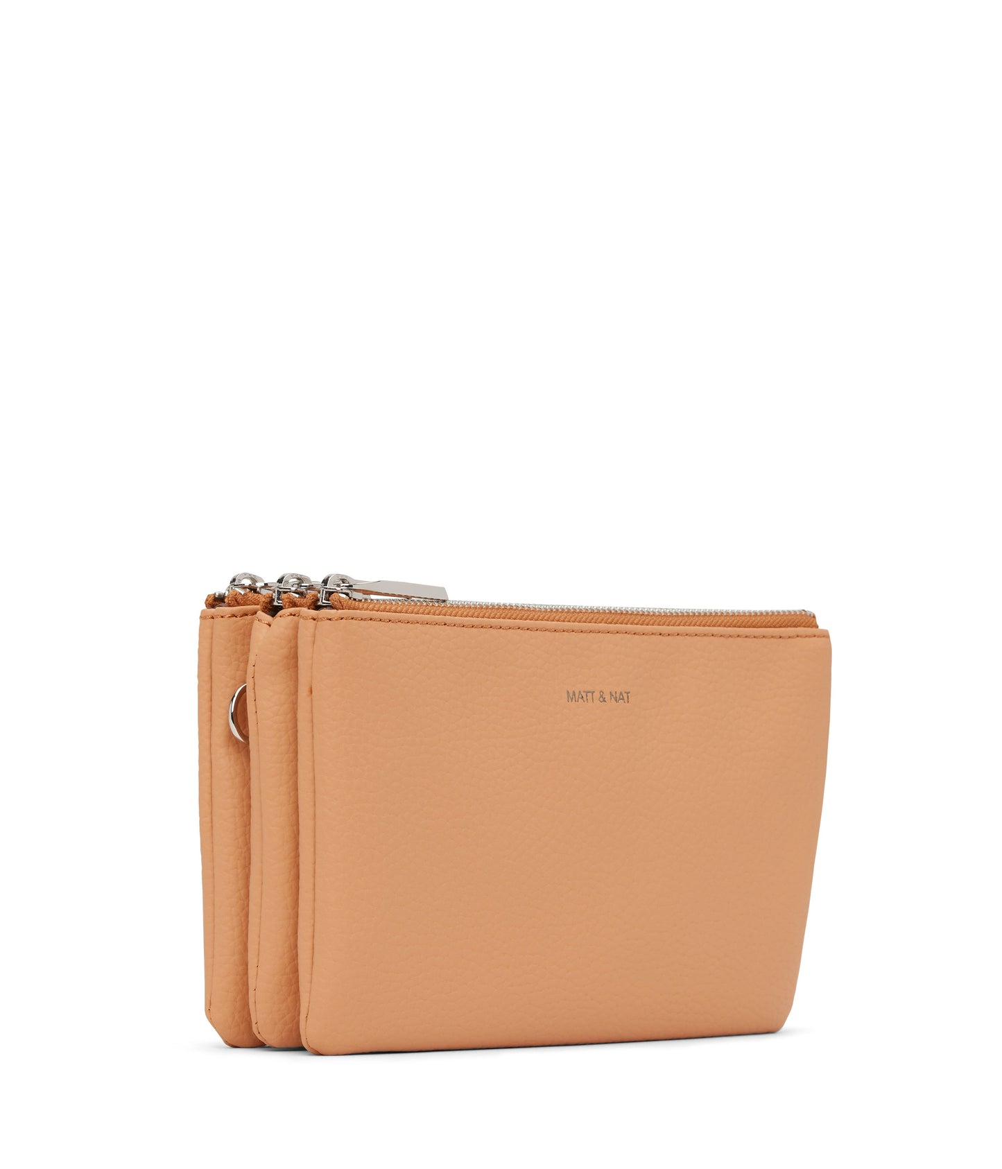 TRIPLET Vegan Crossbody Bag - Purity | Color: Orange - variant::melon