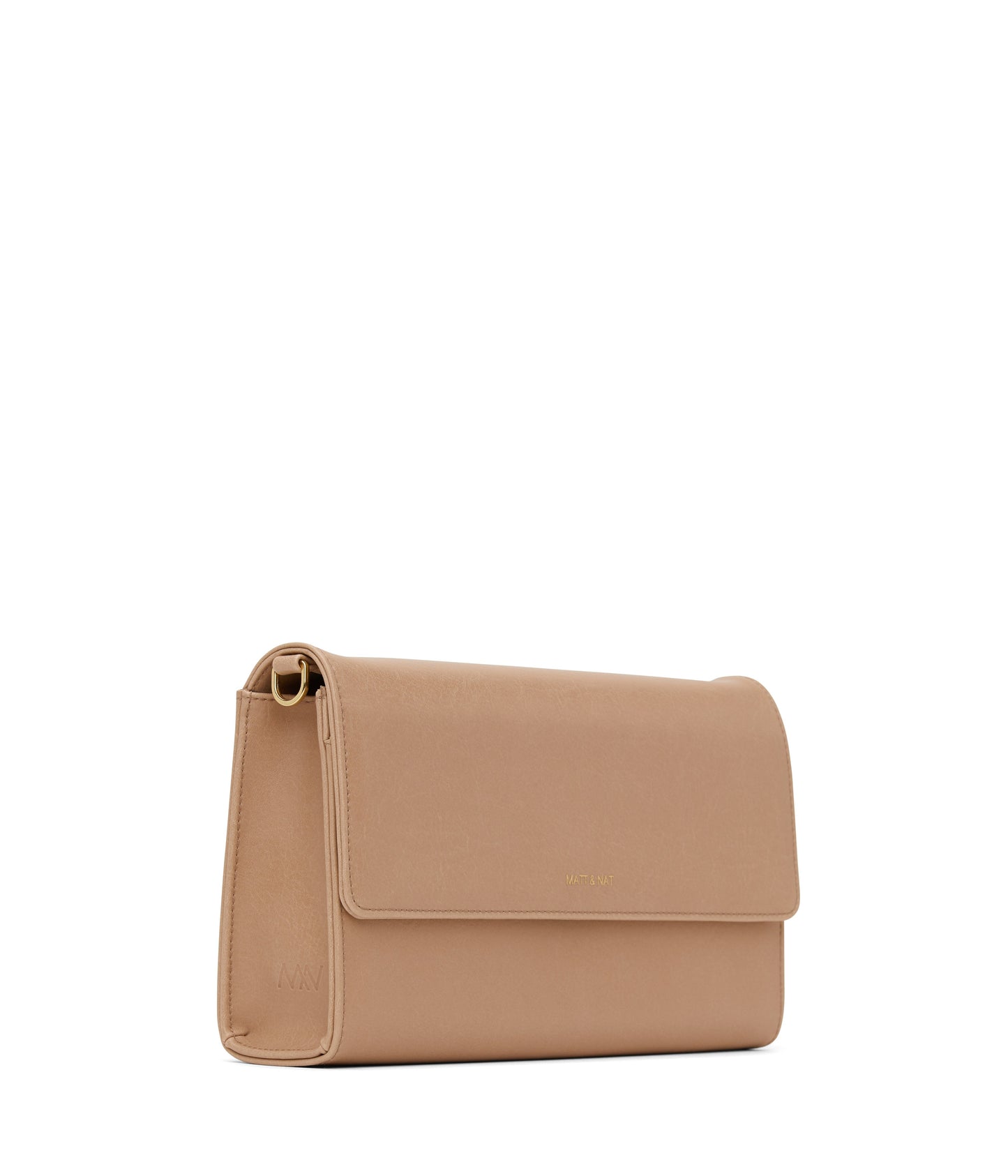 DREWLG Large Vegan Crossbody Bag - Vintage | Color: Beige - variant::seed