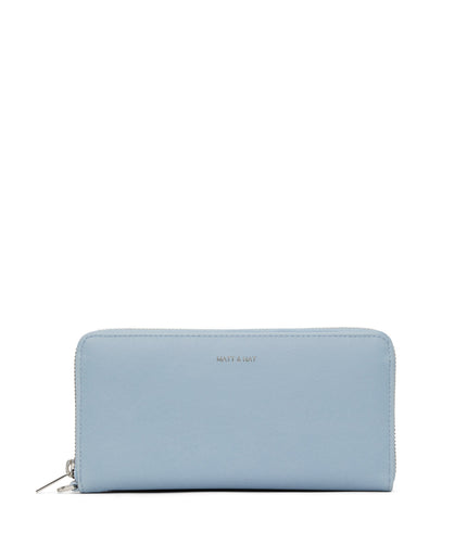 ELM Vegan Continental Wallet - Vintage | Color: Blue - variant::breeze