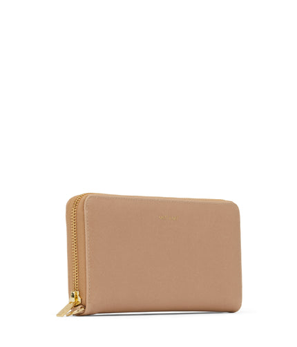 ELM Vegan Continental Wallet - Vintage | Color: Beige - variant::seed