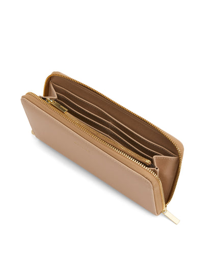 ELM Vegan Continental Wallet - Vintage | Color: Beige - variant::seed