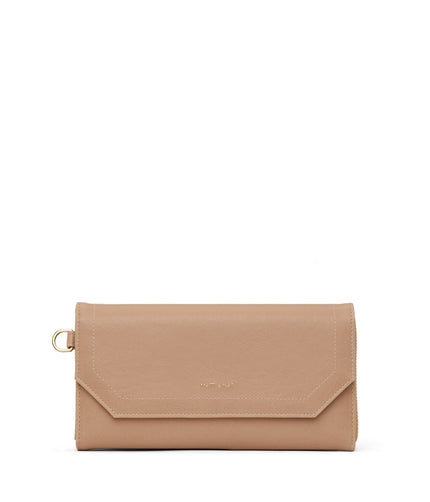 MION Vegan Wristlet Wallet - Vintage | Color: Beige - variant::seed