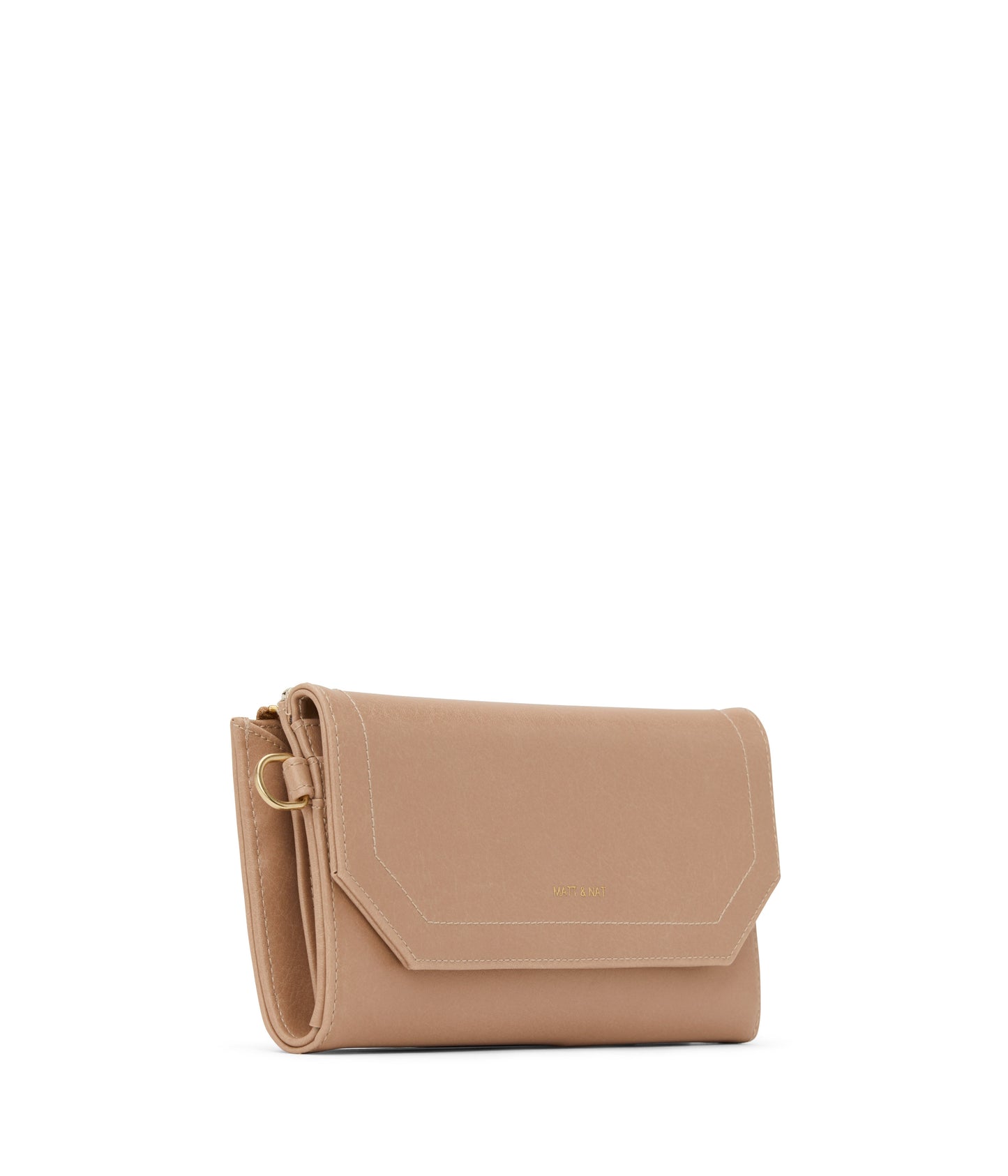 MION Vegan Wristlet Wallet - Vintage | Color: Beige - variant::seed