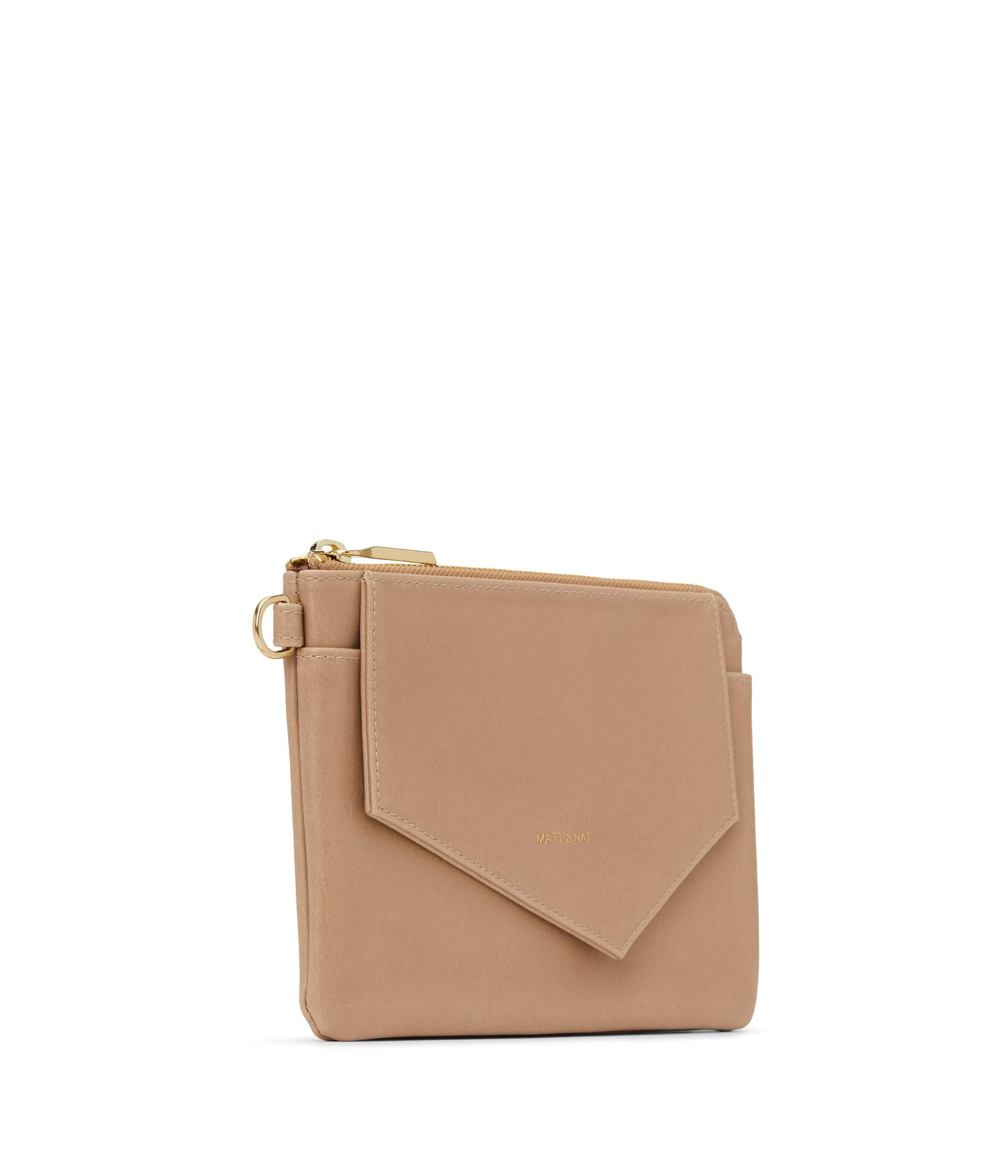 NIA Vegan Wristlet Wallet - Vintage | Color: Beige - variant::seed