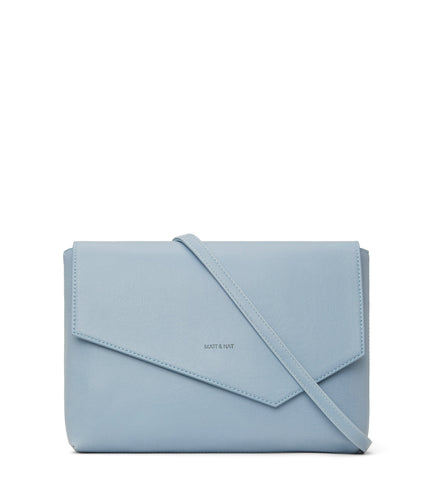 RIYA Vegan Clutch - Vintage | Color: Blue - variant::breeze