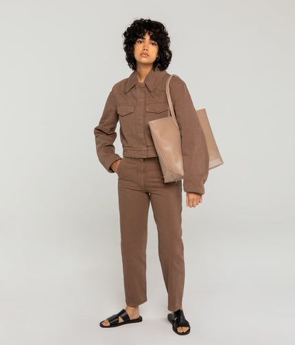 SCHLEPP Vegan Tote Bag - Vintage | Color: Blue - variant::breeze