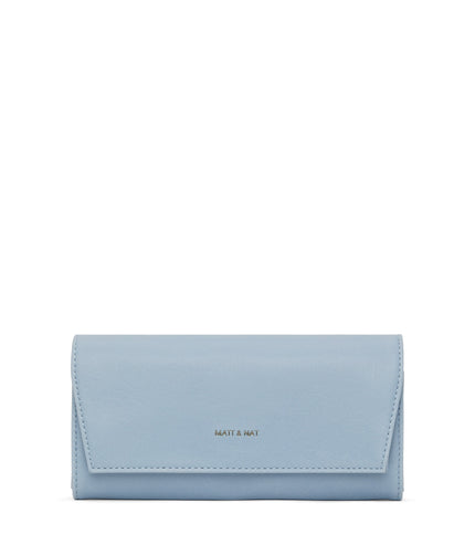 VERA Vegan Wallet - Vintage | Color: Blue - variant::breeze