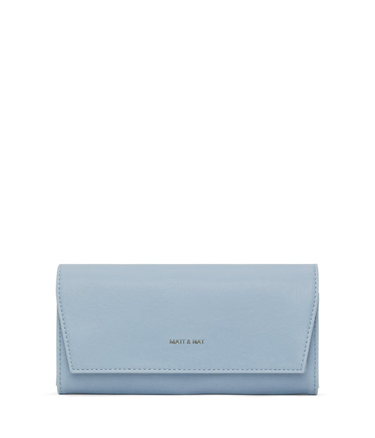 VERA Vegan Wallet - Vintage | Color: Blue - variant::breeze