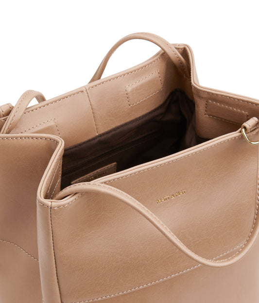 WILLASM Small Vegan Tote Bag - Vintage | Color: Beige - variant::seed