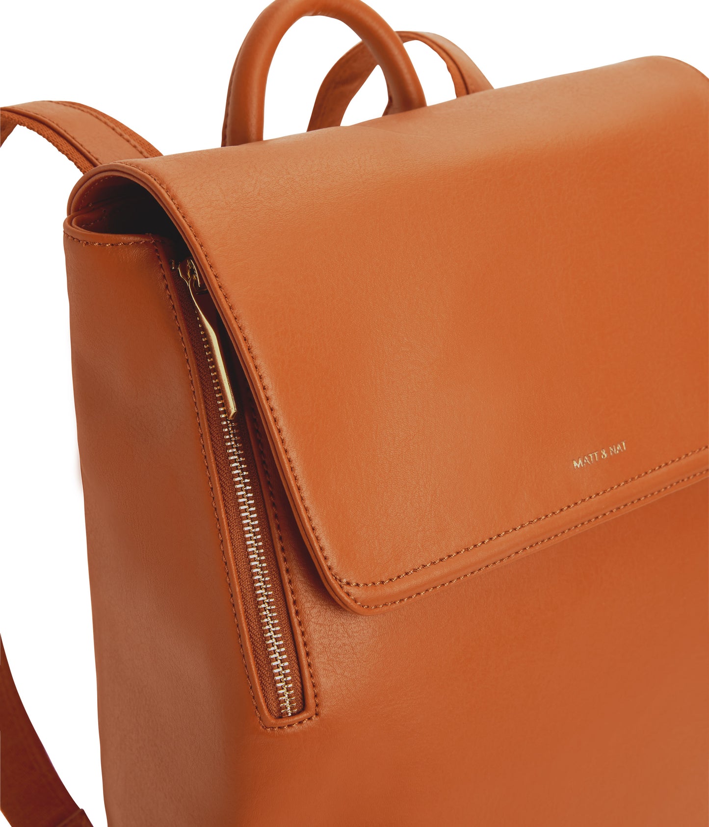 FABI Mini Vegan Backpack - Arbor | Color: Orange - variant::ginger