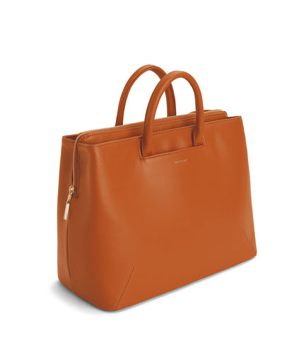 KINTLA Vegan Satchel - Arbor | Color: Orange - variant::ginger