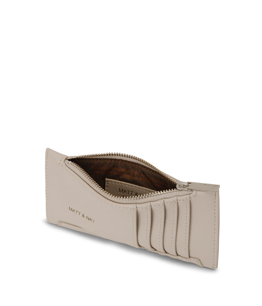 JESSE Slim Vegan Wallet - Arbor | Color: Beige - variant::shell