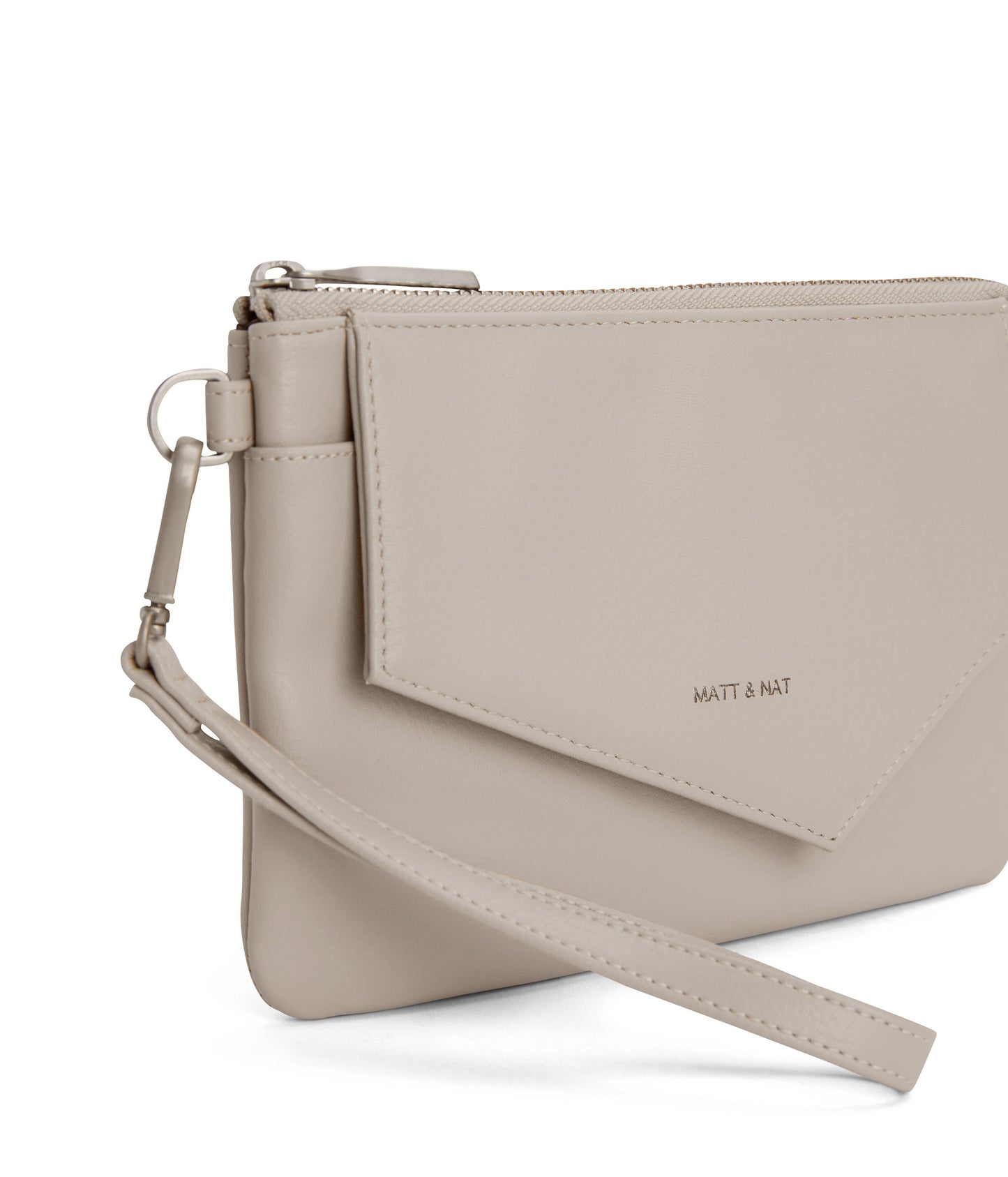 NIA SM  Small Vegan Wallet - Arbor | Color: Beige - variant::shell