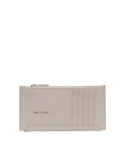 JESSE Slim Vegan Wallet - Arbor | Color: Beige - variant::shell