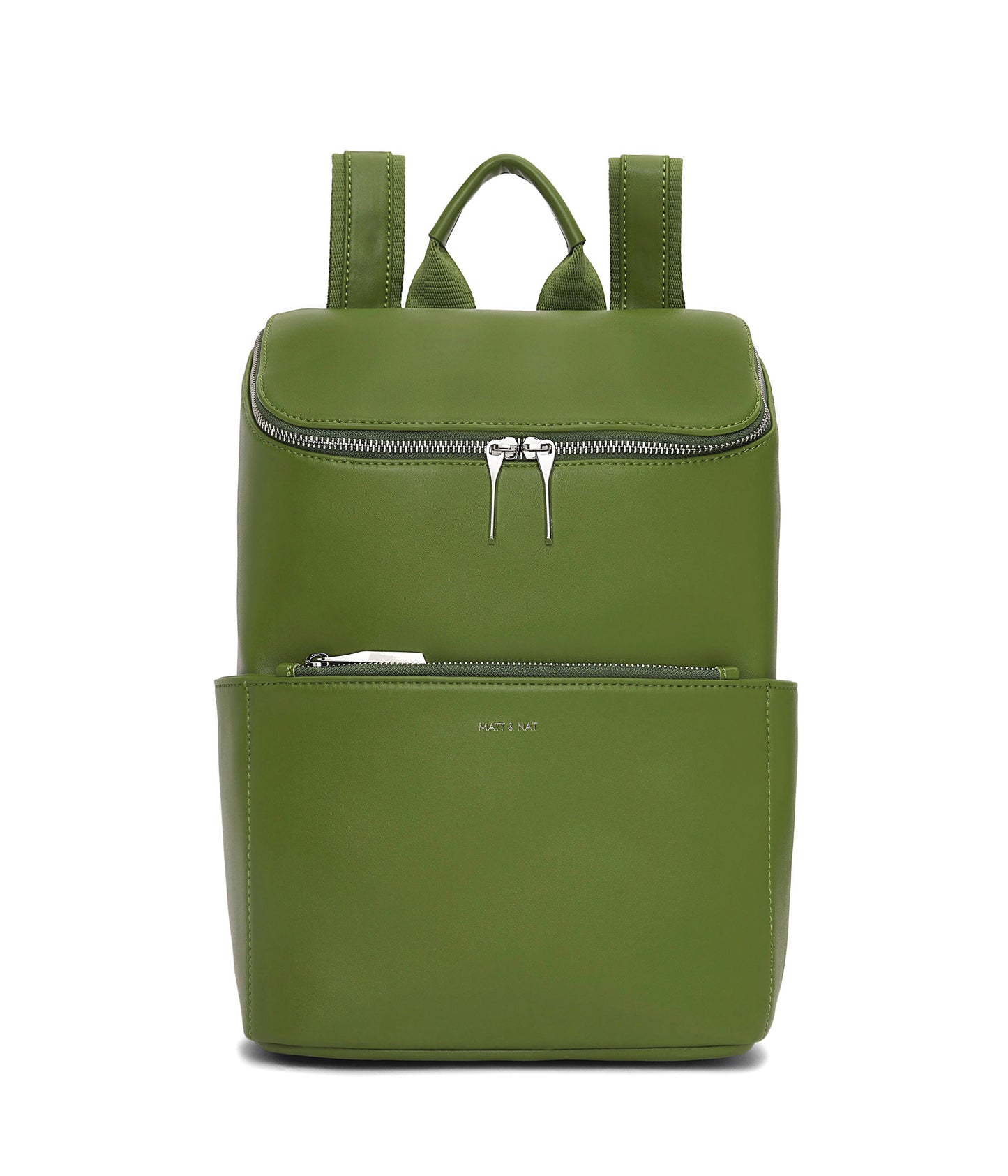 BRAVE MICRO Vegan Crossbody Bag - Loom | Color: Green - variant::parrot