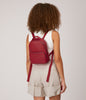 CAROSM Small Vegan Backpack - Loom | Color: Tan - variant::harvest