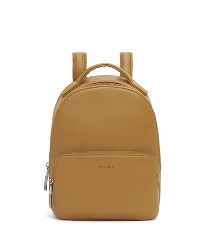 CAROSM Small Vegan Backpack - Loom | Color: Tan - variant::harvest
