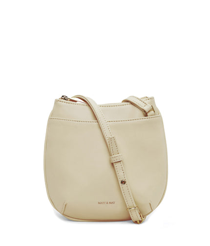 SALO Vegan Crossbody Bag - Loom | Color: White - variant::tapioca