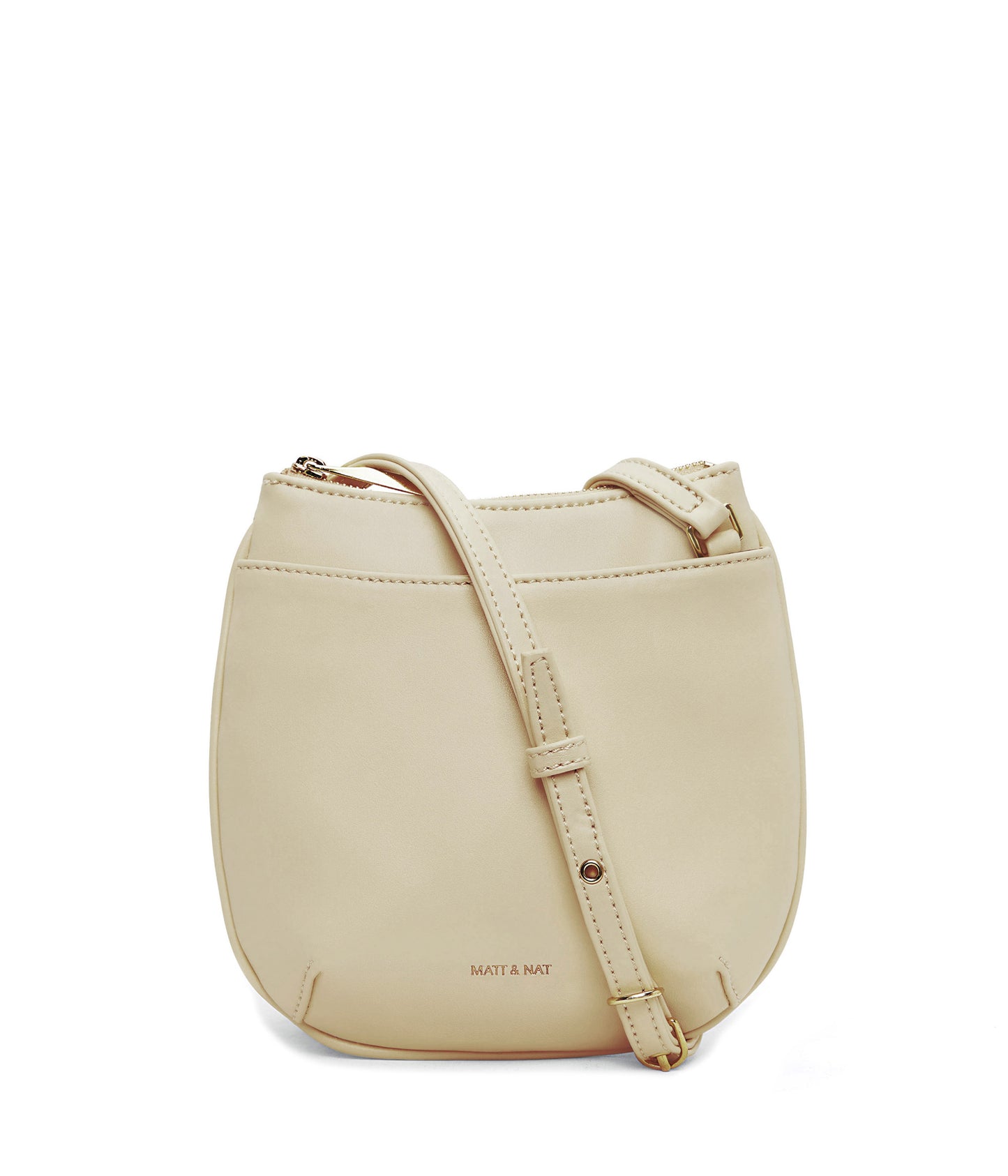 SALO Vegan Crossbody Bag - Loom | Color: White - variant::tapioca