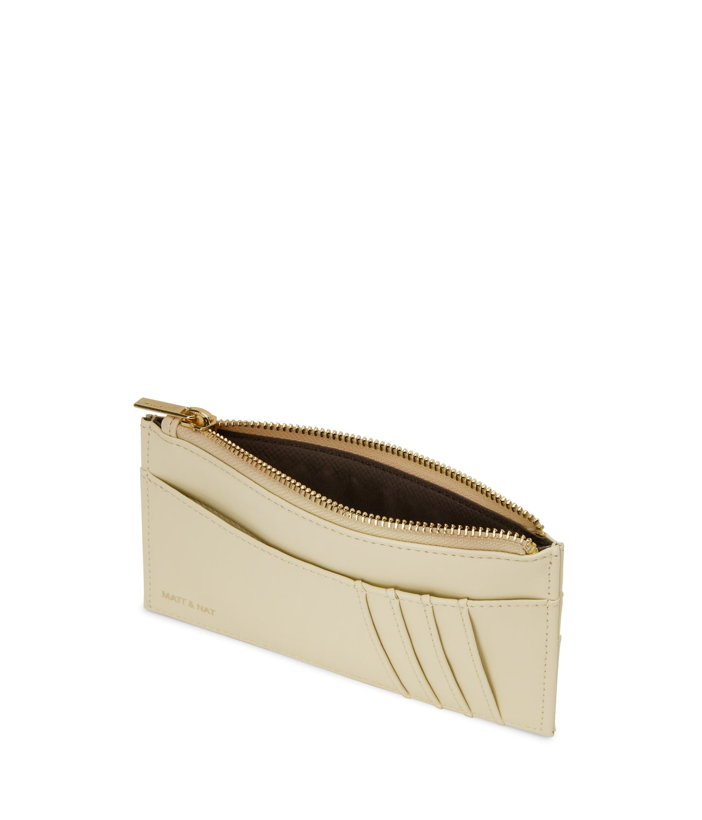 NOLLY Vegan Wallet - Loom | Color: White - variant::tapioca