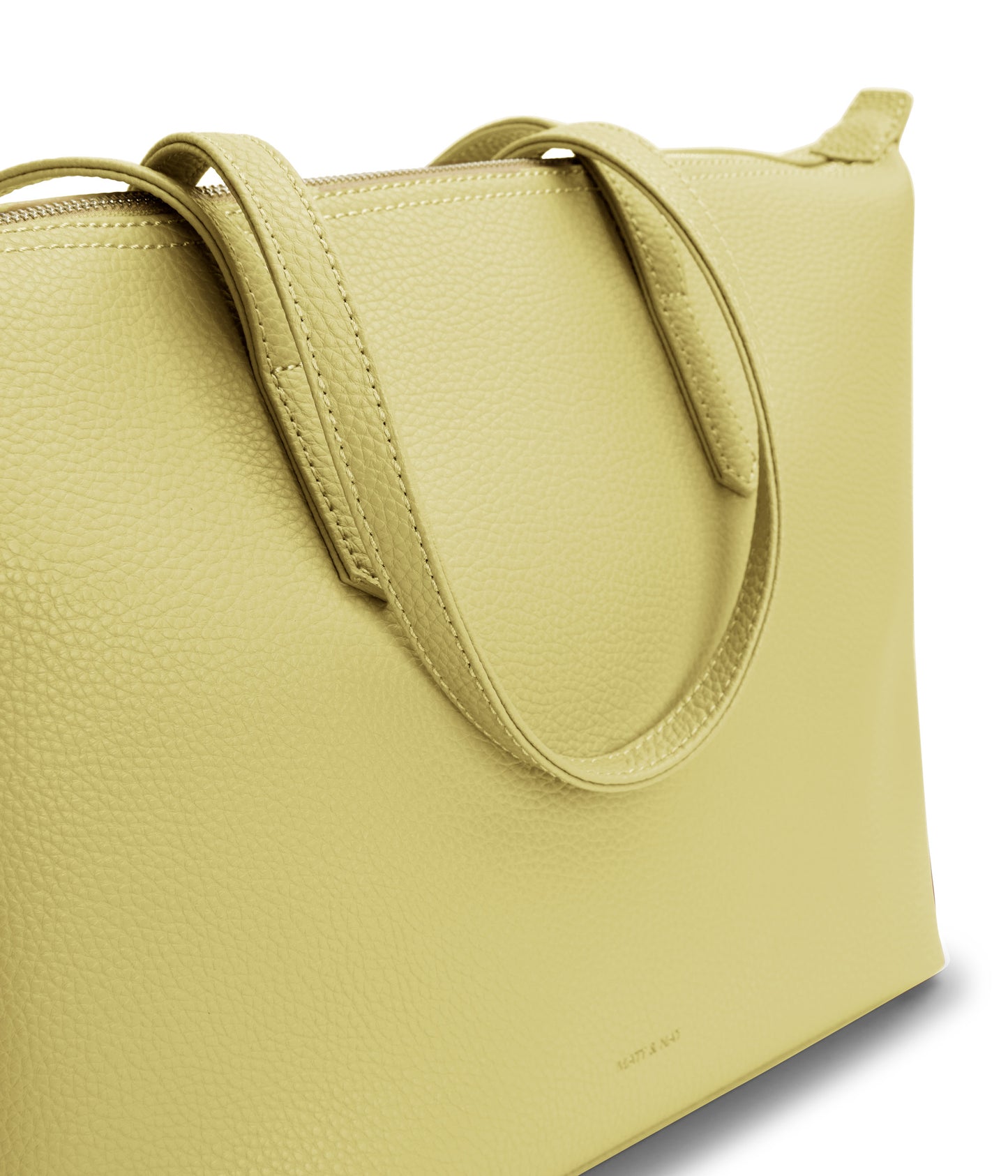 ABBI Vegan Tote Bag - Purity | Color: Green - variant::pear